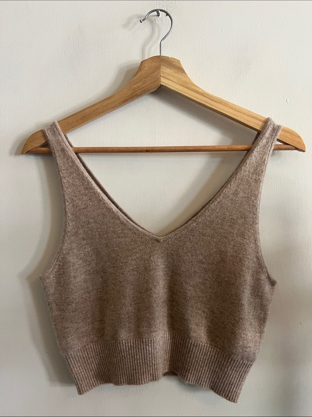 Quince Cashmere Cropped Tank
